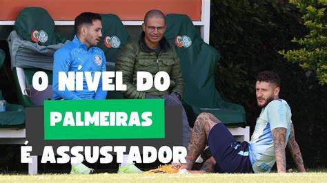 Ídolo ALEX visita CT do PALMEIRAS e se impressiona a ESTRUTURA do