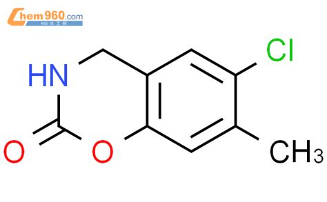 67275 13 2 2H 1 3 BENZOXAZIN 2 ONE 6 CHLORO 3 4 DIHYDRO 7 METHYL 化学式