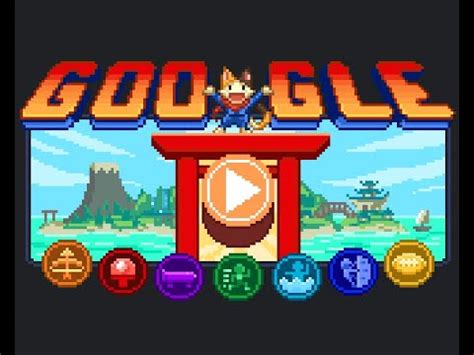 Jogo Do Google Do Gato Lucky - Petualangan Lucky The Cat - Google Doodle Champion Island Games Begin ...