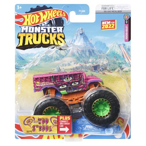HCP62 Машинка металлическая игрушка Hot Wheels Monster Trucks Монстр ...