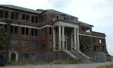 Jefferson Davis Hospital Houston Tx Pre Restoration Scary Haunted