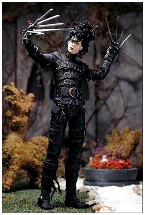 Edward Scissorhands 18 Inch Action Figure W Sound Arte Tim Burton