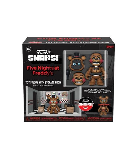 Five Nights At Freddy S Funko Snaps Toy Freddy With Storage Room Snap