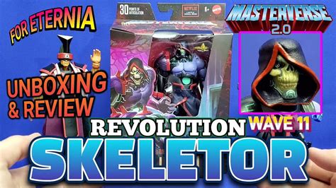 Unboxing Review Masterverse Skeletor Skeletek Masters Of The Universe