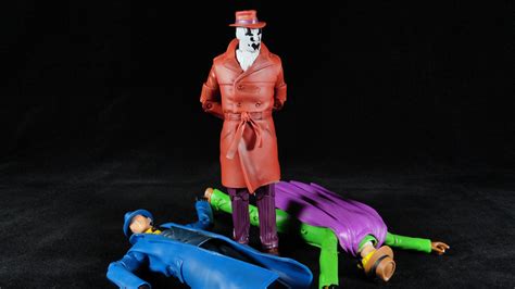 Video Review Rorschach Watchmen Mattel Mint Condition Customs