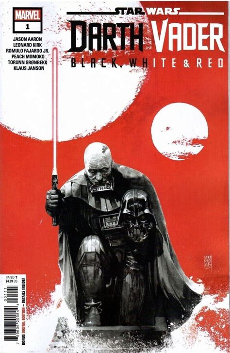 Star Wars Darth Vader Black White Red 2023 1 NM Alex Maleev