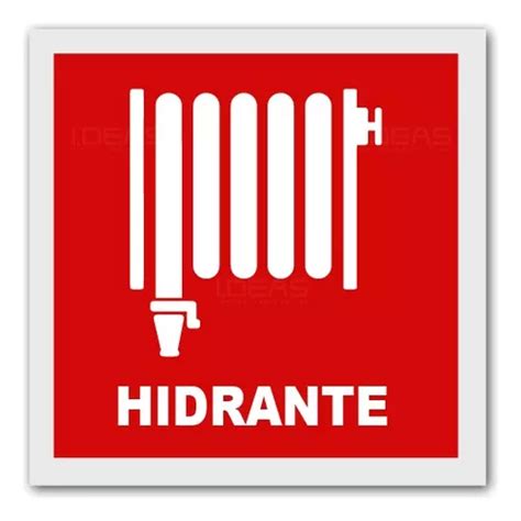 Señalamiento Hidrante Letrero Señal 20x20