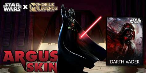 Beli Skin Argus Darth Vader Starwars Skin Argus Mobile Legends