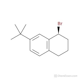 S Bromo Tert Butyl Tetrahydronaphthalene Structure