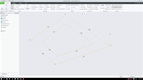 Tài Liệu Creo 60 Bai 11 Cong Cu Offset Trong Creo Parametric Youtube