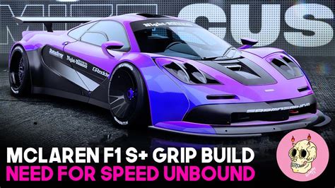 Mclaren F S Grip Build Mph Need For Speed Unbound Youtube