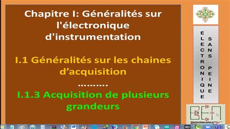 INSTRUM 3 Acquisition De Plusieurs Grandeurs Physiques YouTube