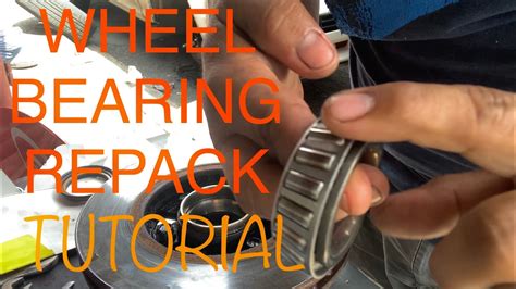 Nissan Urvan How To Repack Front Wheel Bearing Youtube