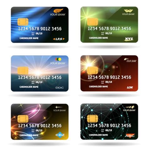 Debit Card Template Vector Images (over 6,600)