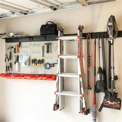 Garage Pegboard Organization Ideas