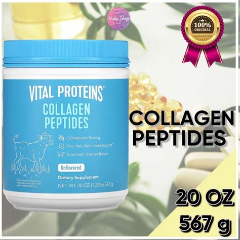 Vital Proteins Collagen Peptides Unflavored 1 25 Lbs 567 G Shopee Philippines