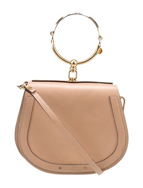 Chloé Nile Bracelet Bag Neutrals Crossbody Bags Handbags CHL289354