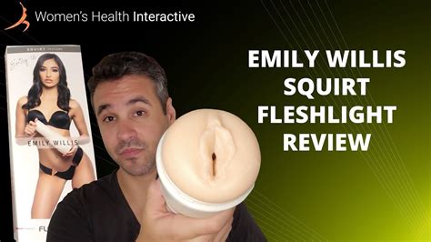 Emily Willis Fleshlight Squirt Pocket Pussy Review YouTube