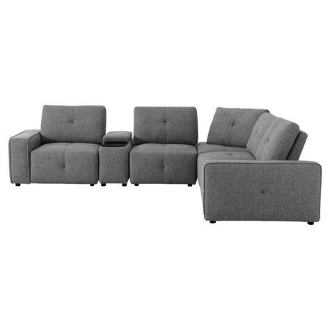 Sofa Sectionnel Modulaire En Tissu Collection Rohan Primo ROHAN 6 MCX