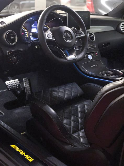 A piece of the C63 Edition 1 Coupé interior : r/mercedes_benz