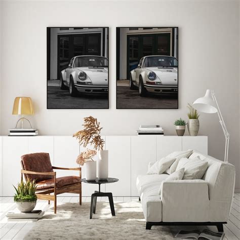 Vintage Porsche Poster Vintage Porsche Print Vintage Porsche Wall Art