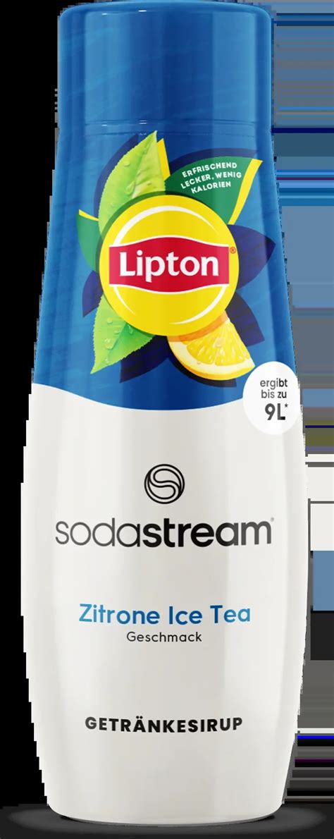 Sodastream Sirup Lipton Zitrone Ice Tea Ml Piccantino Onlineshop