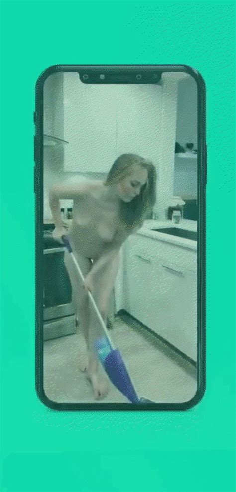 Where Can I Find The Full Video Of This Blonde Housewife Cleaning Mopping Kitchen 2 Replies
