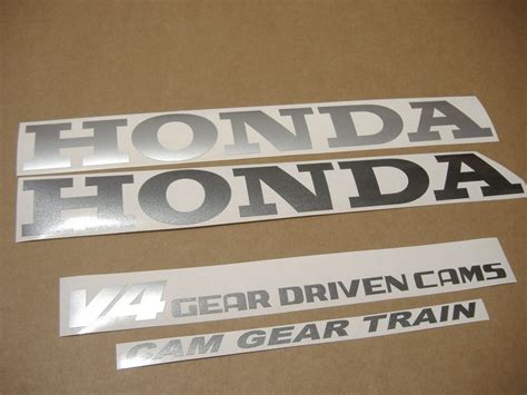 Honda VFR 750F Rc24 1987 1988 Decals Set Dark Blue Version Moto