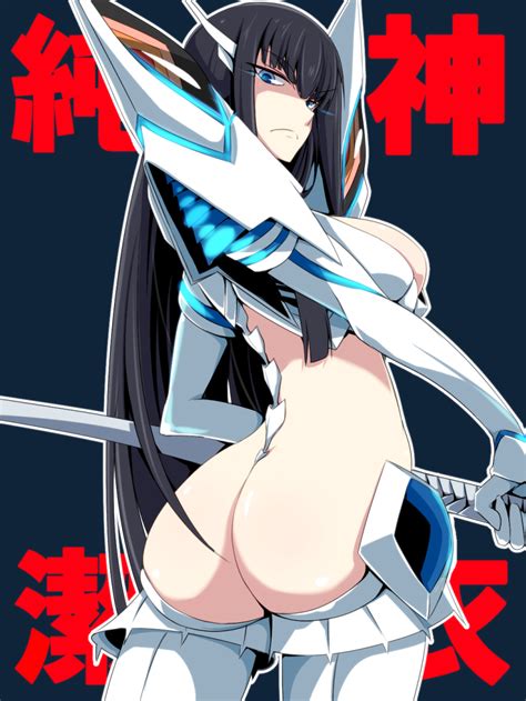 Rule 34 1girls Armor Ass Bakuzan Bikini Armor Black Hair Blue Eyes