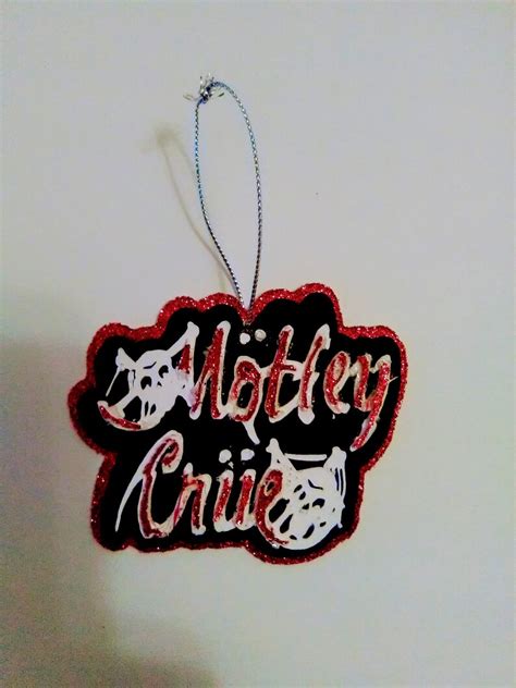 Motley Crue Christmas Tree Ornaments Vince Tommy Nikki Etsy