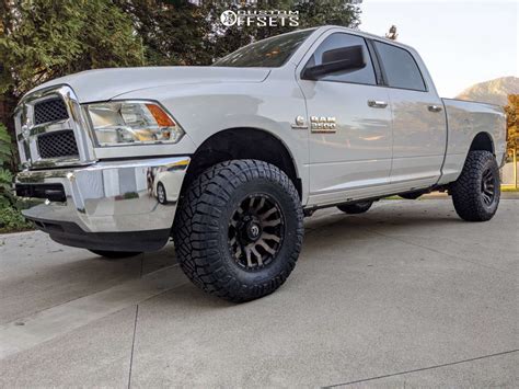 2016 Ram 2500 With 17x9 1 Fuel D674 And 35 12 5R17 Nitto Ridge Grappler