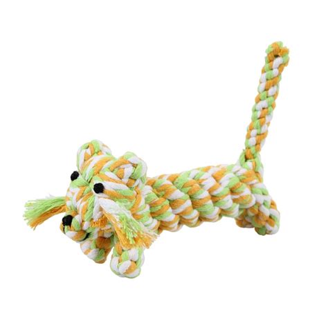 Jouets M Cher Pour Chats Et Chiens Corde En Coton Tress E Couleur