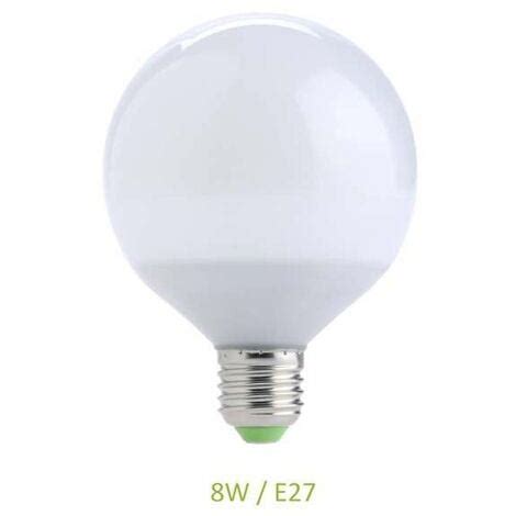 Lampadina E W Globe G Led Bianco Naturale K