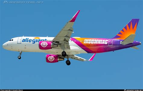 N198NV Allegiant Air Airbus A320 214 WL Photo By Donald E Moore ID