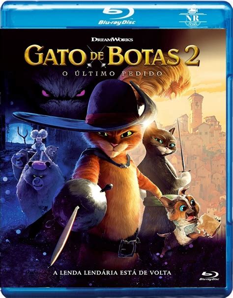 Gato De Botas O Ltimo Pedido Blu Ray Dublado Legendado