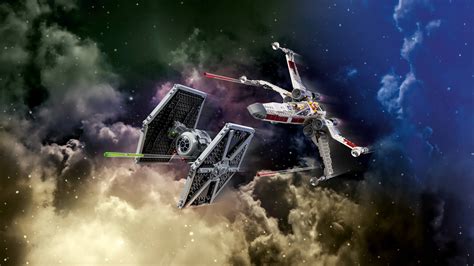 Tie Fighter And X Wing Mash Up Videos For Kids