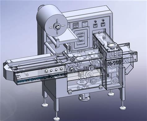 包装机3d模型下载 制造云