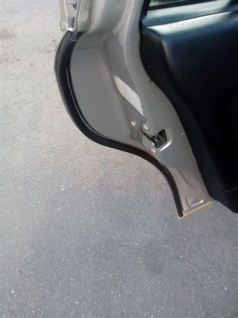 Дополнительное уплотнение дверей — Opel Astra G, 1,7 л, 1999 года ...