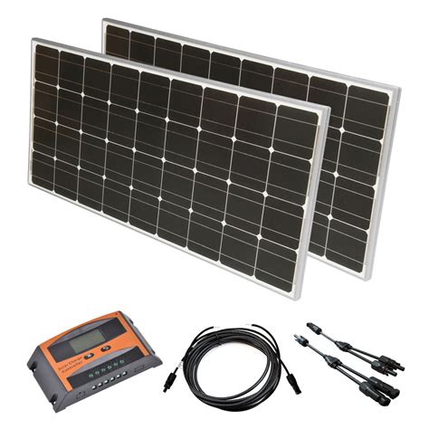 Solar Set V Solaranlage Kit Pv Inselanlage Wohnmobil Solarmodul