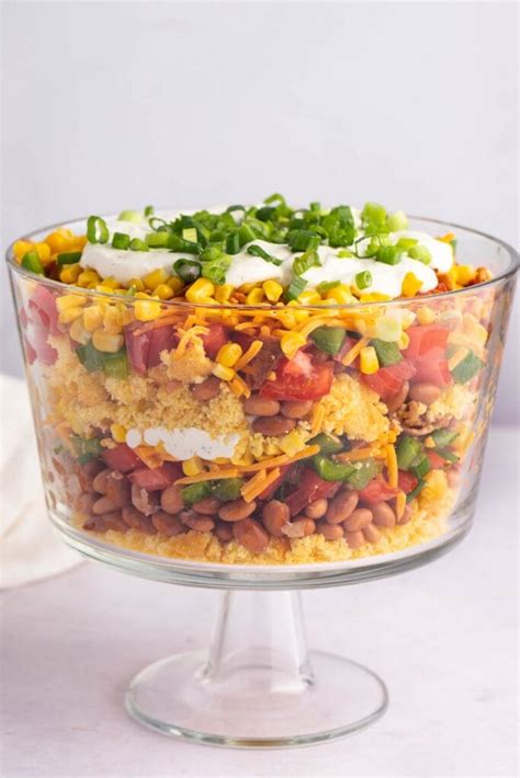 Southern Cornbread Salad Recipe Insanely Good