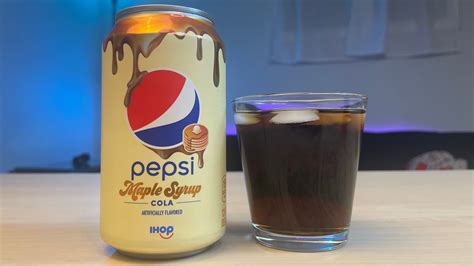 Ihop Maple Syrup Flavored Pepsi Youtube