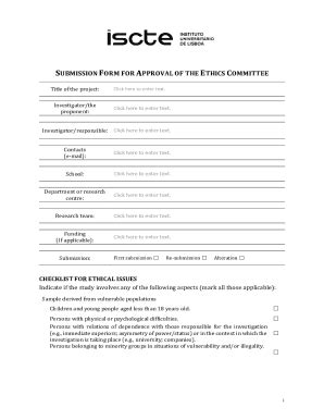 Fillable Online This Template May Be Used By Sponsors Of Clinical