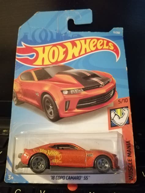 New Copo Camaro Ss Muscle Mania Hot Wheels Car Hotwheels Seehere