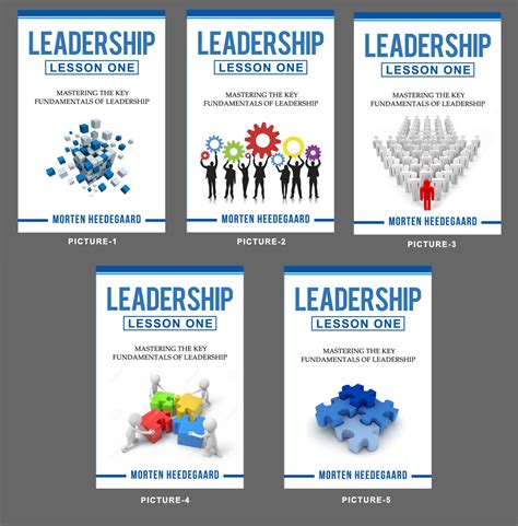 Check Out This Serious Professional Leadership Book Cover Design For