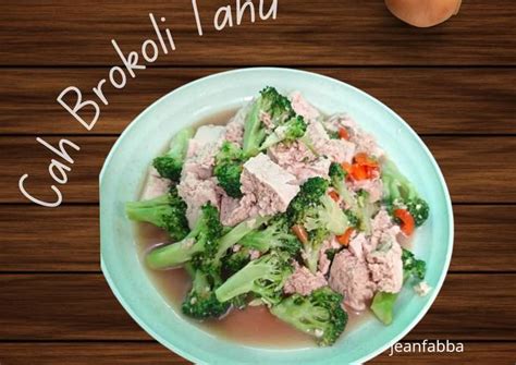 Resep Cah Tahu Brokoli Oleh Jennifer F Bait Mamaza Cookpad