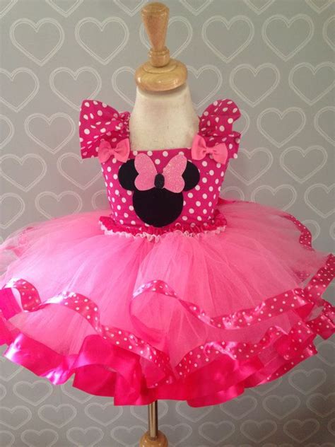 Minnie Mouse Tutu Dress Minnie Mouse Dress Minnie Mouse Costume Pink