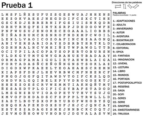 Sopa De Letras Material Educativo