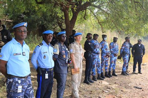 Plus De Nouveaux Policiers Maliens Du Groupement Mobile De