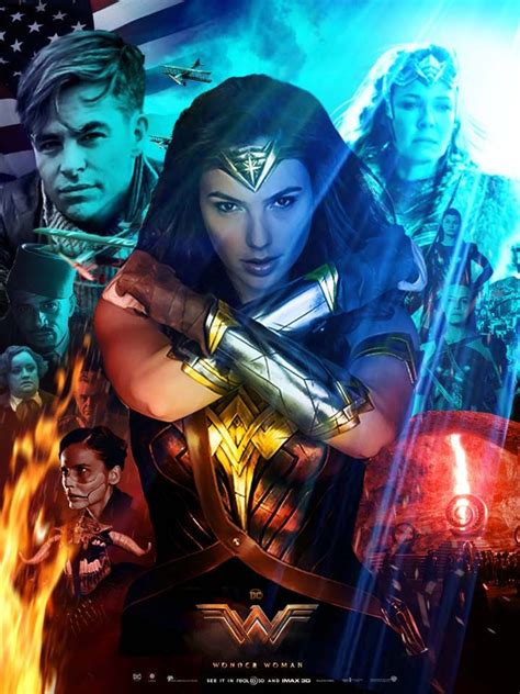 Wonder Woman fan-poster (V4) #WW #WonderWoman #Diana #Princess #Goddess ...