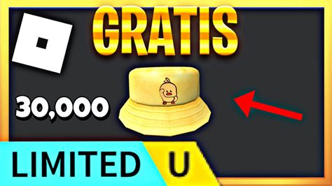 30 000 COPIAS CONSIGUE GORRO De PATITO LINDO LIMITED GRATIS En ROBLOX